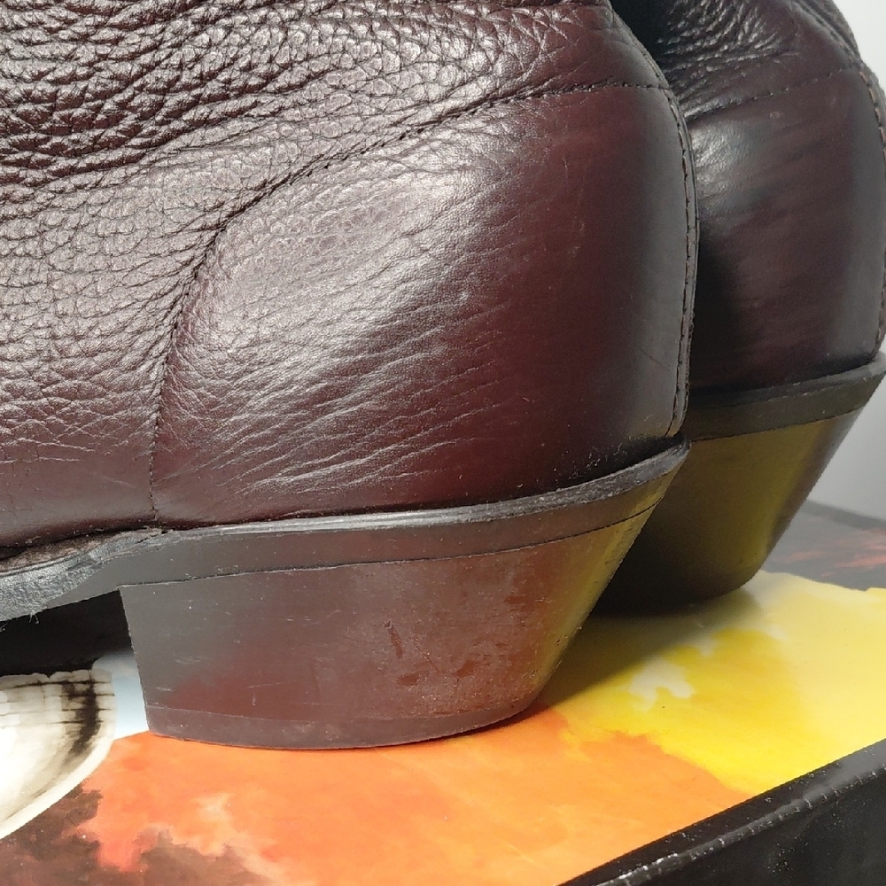 Abilene Boot Co. Dark Brown Western Boots - Picture 4 of 10
